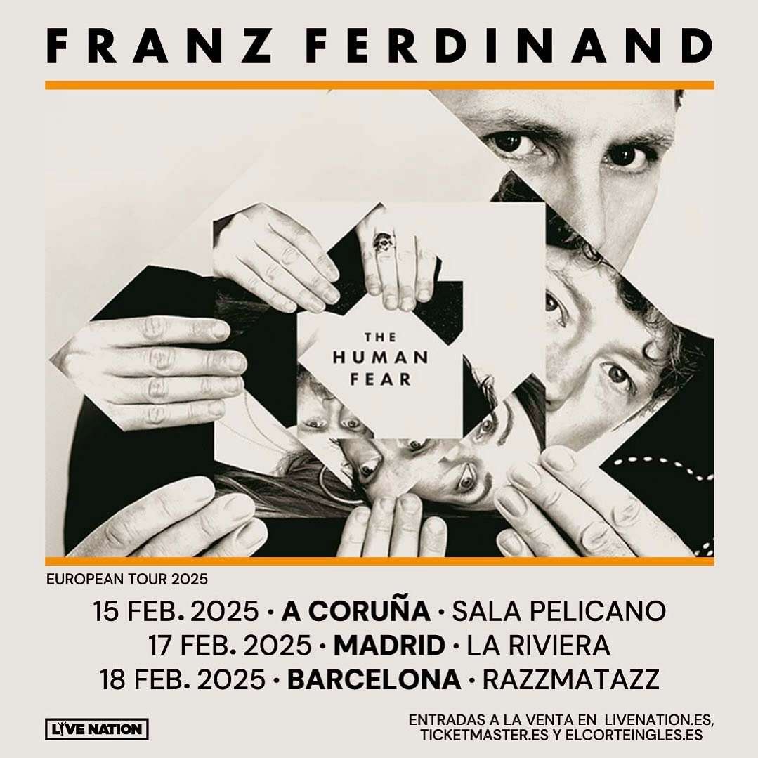 Fotografía promocional de Concierto de Franz Ferdinand en Madrid