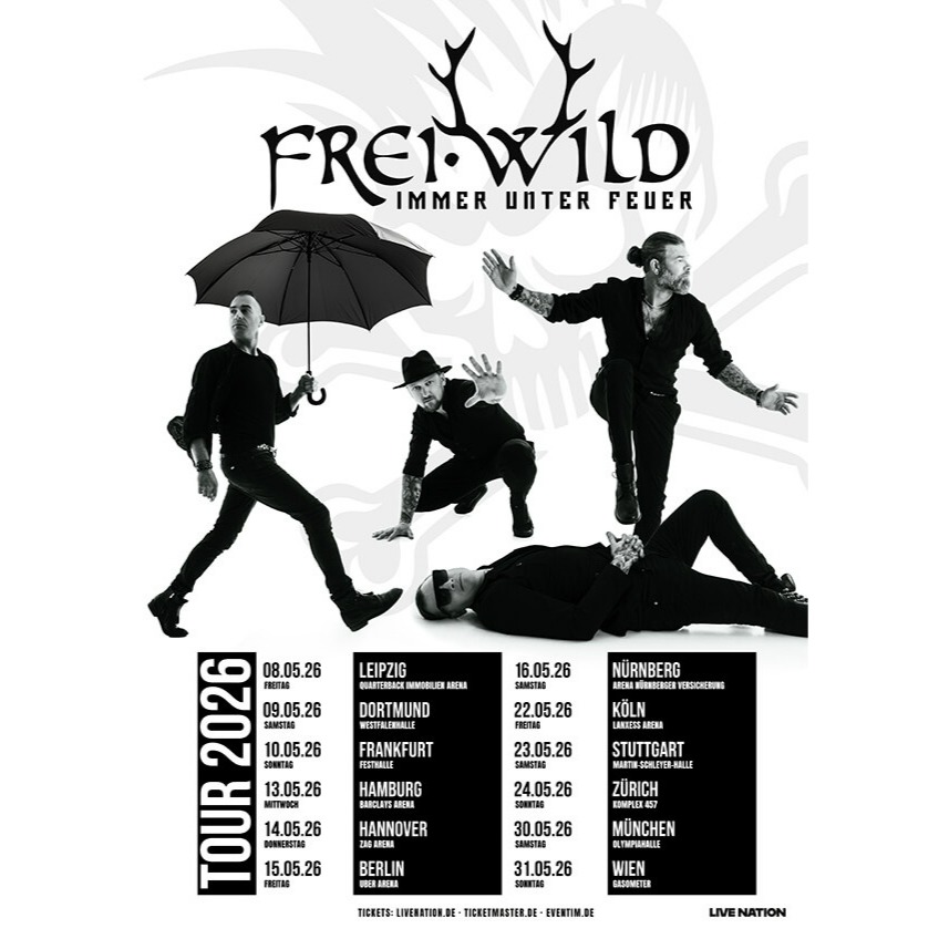 Promofoto von Concierto de Frei.Wild en Stuttgart.