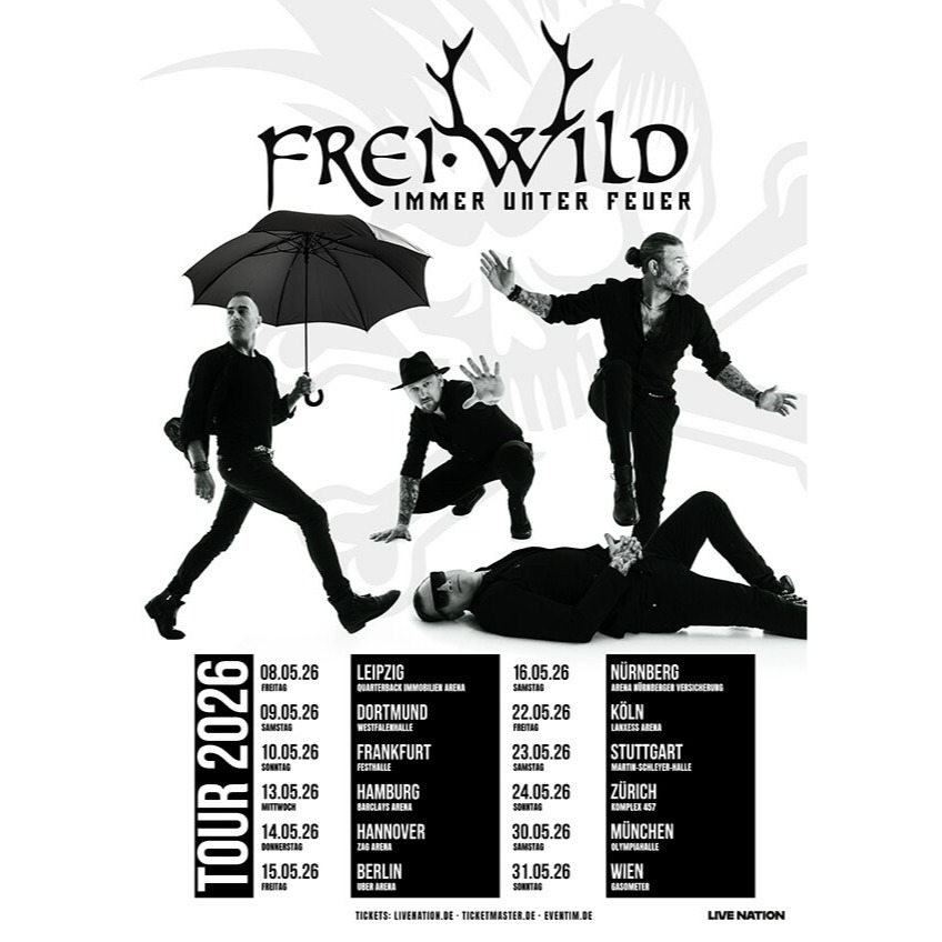 Promofoto von Concierto de Frei.Wild en Zúrich.