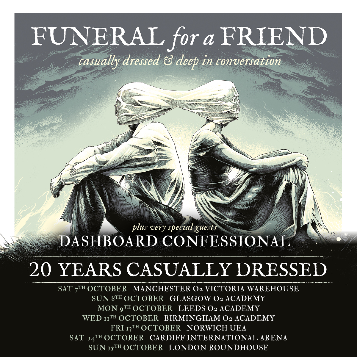 Fotografía promocional de Concierto de Funeral for a Friend en Manchester