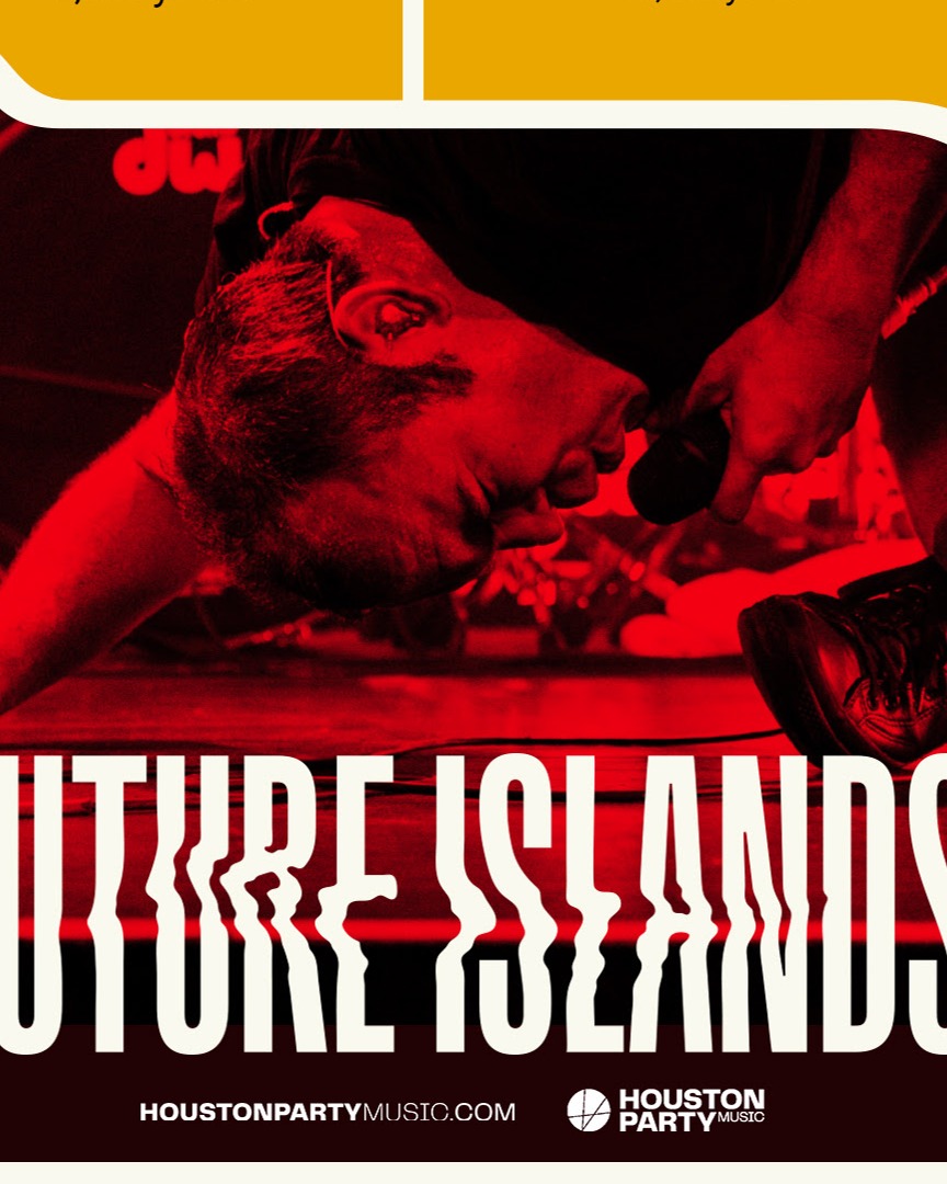 Photographie promotionnelle de Concierto de Future Islands en Barcelona.