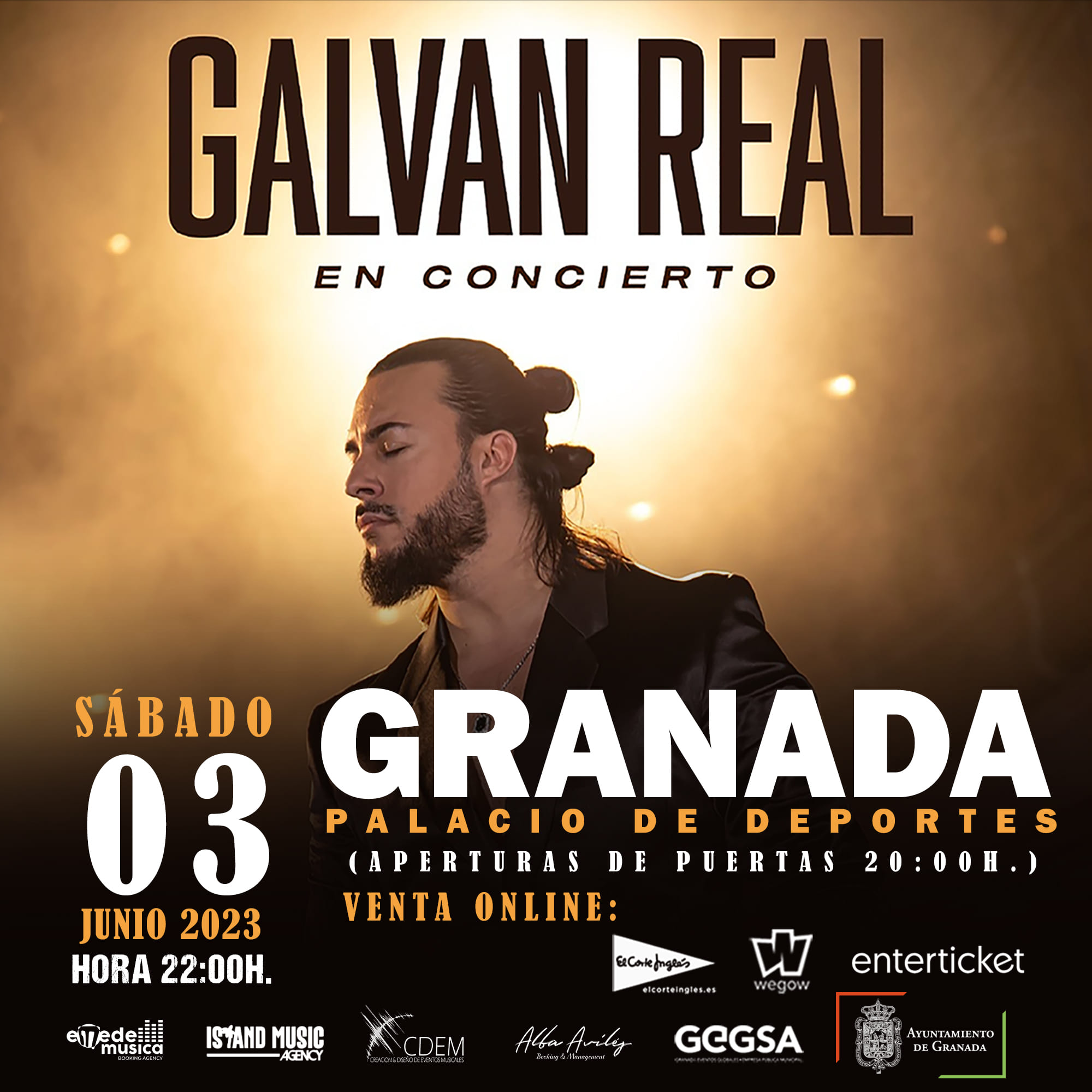 Fotografía promocional de Concierto de Galván Real en Granada
