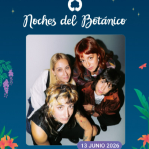 Fotografía promocional de Concierto de Ginebras en Madrid - Noches del Botánico 2026