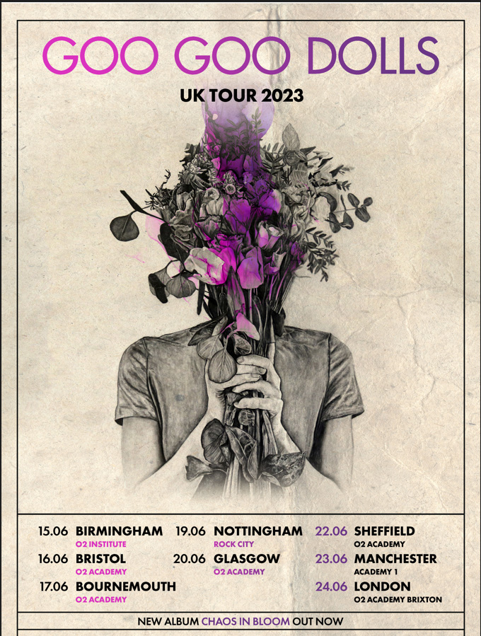 Fotografía promocional de Concierto de Goo Goo Dolls en Sheffield