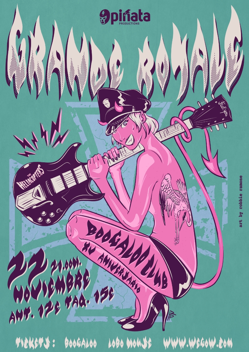 Fotografía promocional de Concierto de Grande Royale en Cáceres