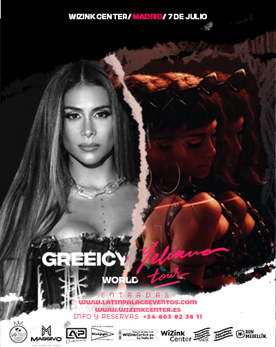 Fotografía promocional de Concierto de Greeicy en Madrid