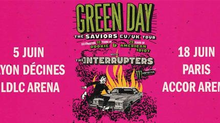 Green Day concert à Décines-Charpieu