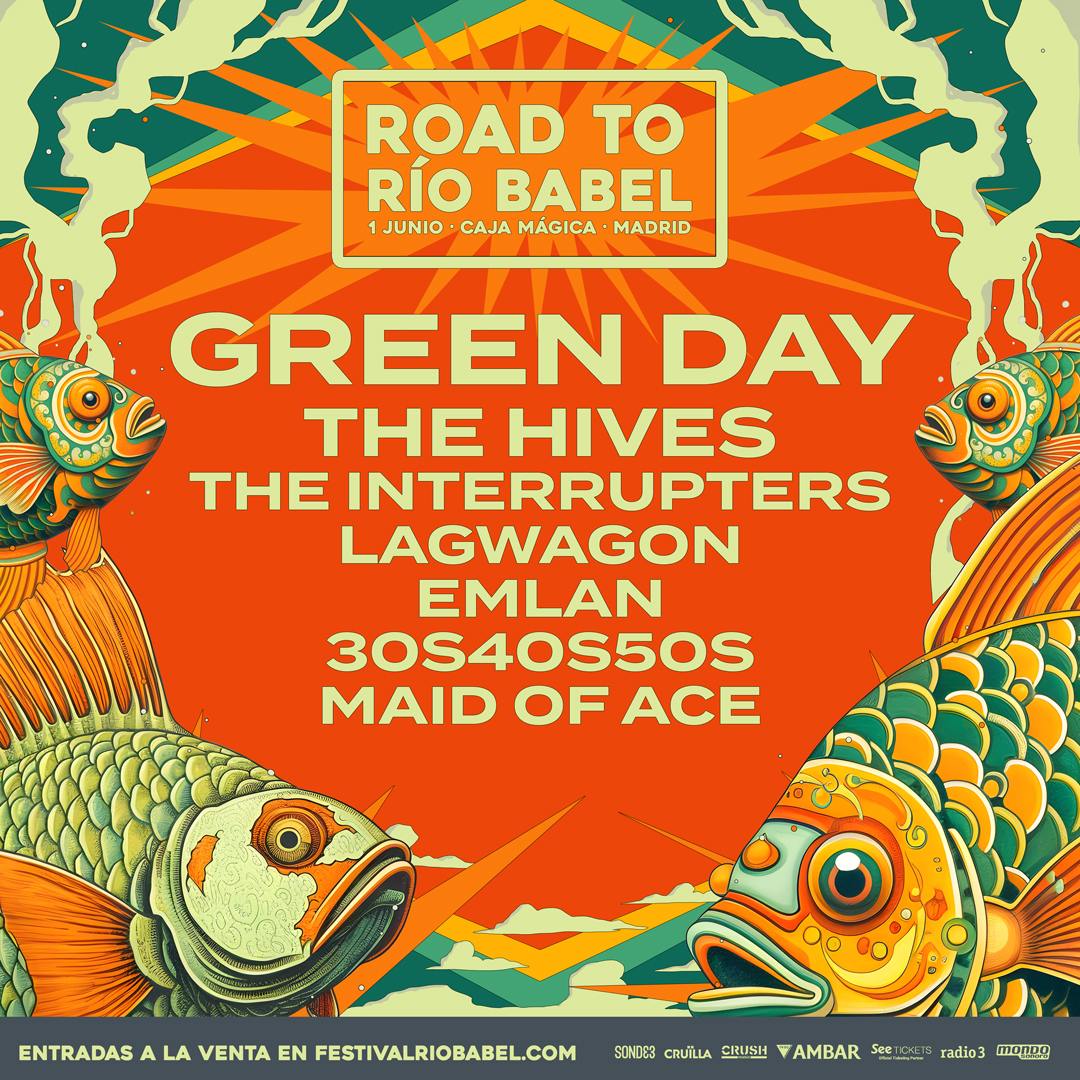Fotografía promocional de Concierto de Green Day en Madrid | Road to Río Babel