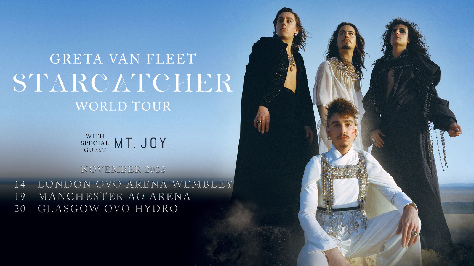 Promofoto von Concierto de Greta Van Fleet en Dublin.