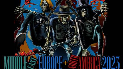 Guns N Roses concert in Budapest | Europe 2023