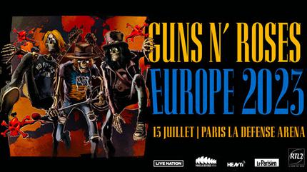 Konzert von Guns N Roses in Nanterre