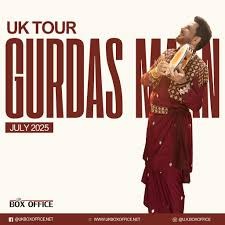 Photographie promotionnelle de Concierto de Gurdas Maan en Birmingham.
