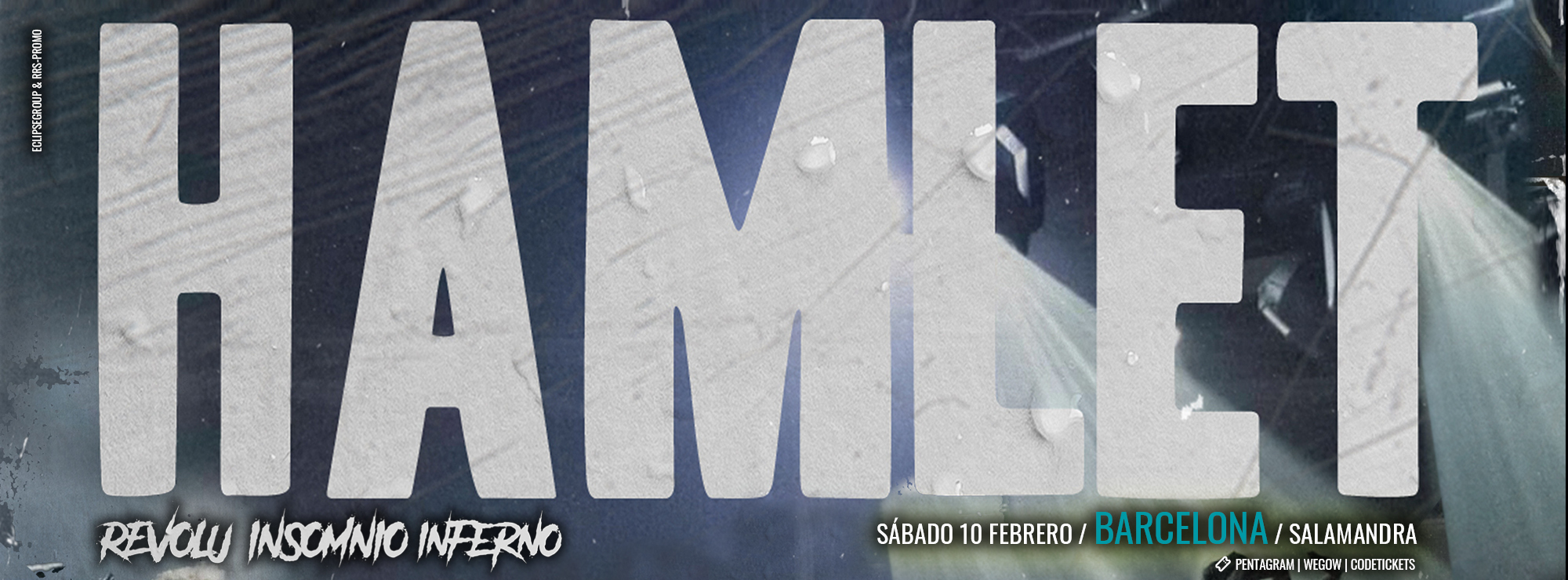 Fotografía promocional de Concierto de Hamlet en Barcelona