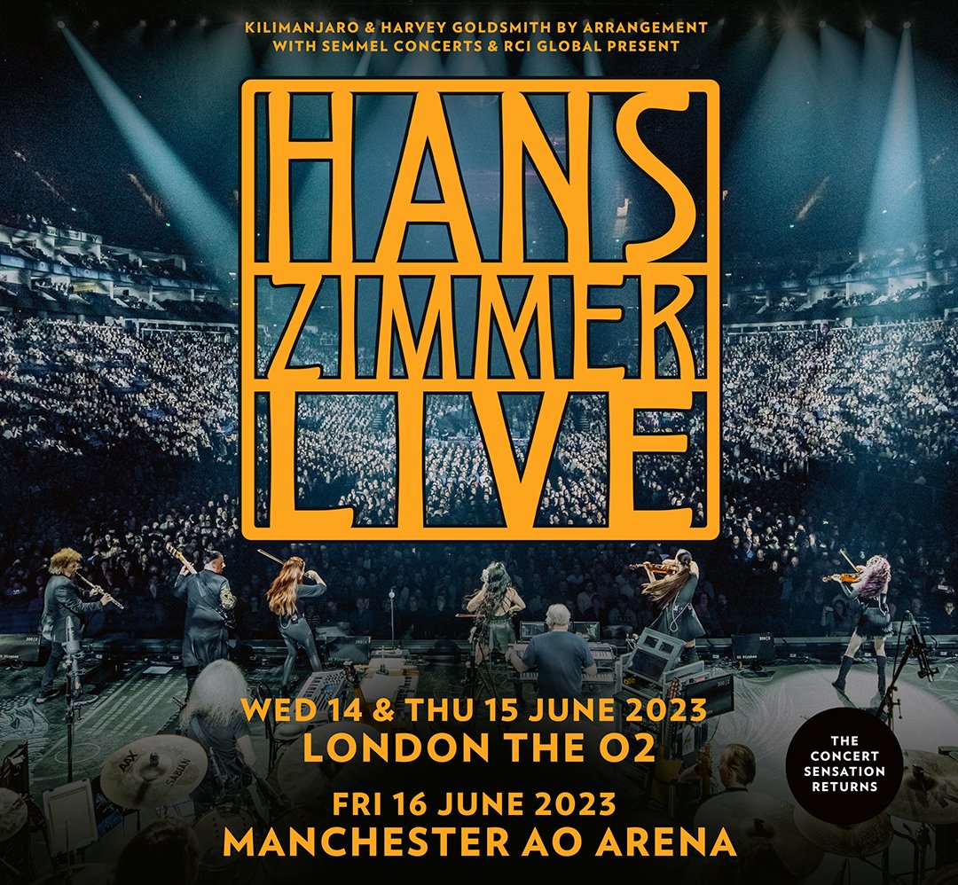 Promofoto von Concierto de Hans Zimmer en Manchester.