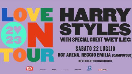 Concierto de Harry Styles en Reggio nellEmilia | Love on Tour 2023