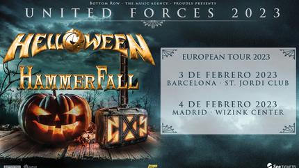 Concierto de Helloween en Barcelona | United Forces 2023
