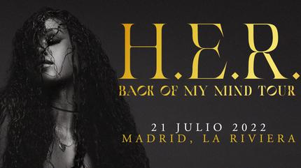 Concierto de H.E.R. en Madrid | Back of my Mind Tour