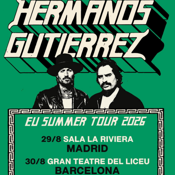 Fotografía promocional de Concierto de Hermanos Gutiérrez en Madrid