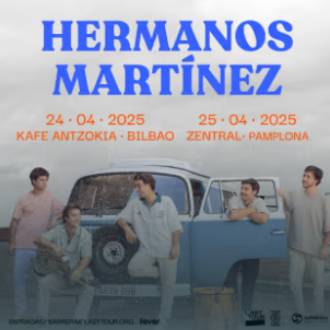 Fotografía promocional de Concierto de Hermanos Martínez en Pamplona