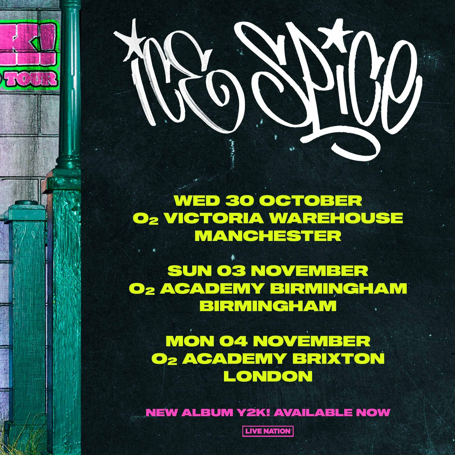 Fotografía promocional de Concierto de Ice Spice en Dublin