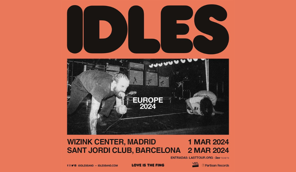 Fotografía promocional de Concierto de Idles en Madrid