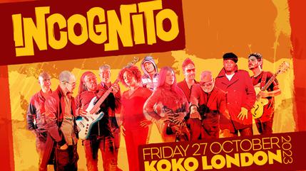 Incognito concert in London