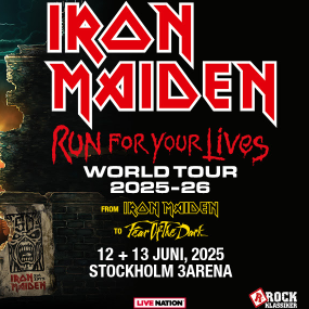 Promofoto von Concierto de Iron Maiden en Estocolmo.