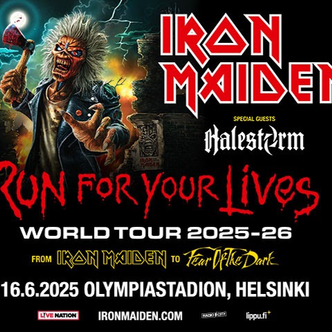 Promofoto von Concierto de Iron Maiden en Helsinki.