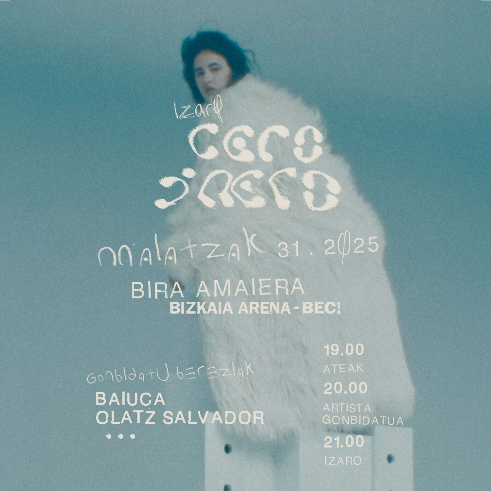 Fotografía promocional de Concierto de Izaro en Bilbao