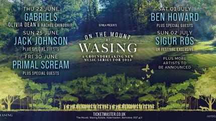 Jack Johnson concert in Berkshire | On the Mount at Wasing