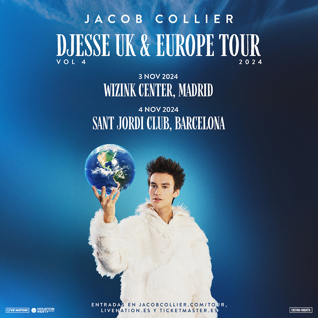 Fotografía promocional de Concierto de Jacob Collier en Madrid