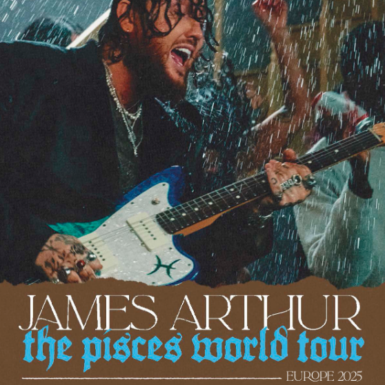 Fotografia promocional de Concierto de James Arthur en Madrid.