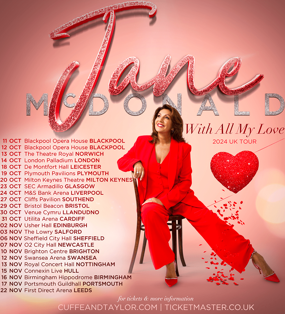 Promotional photograph of Concierto de Jane McDonald en Edimburgo.