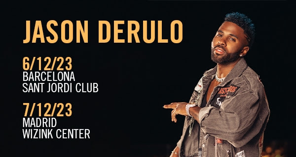 Fotografía promocional de Concierto de Jason Derulo en Barcelona