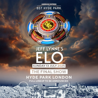 Promofoto von Concierto de Jeff Lynnes Elo en Londres.