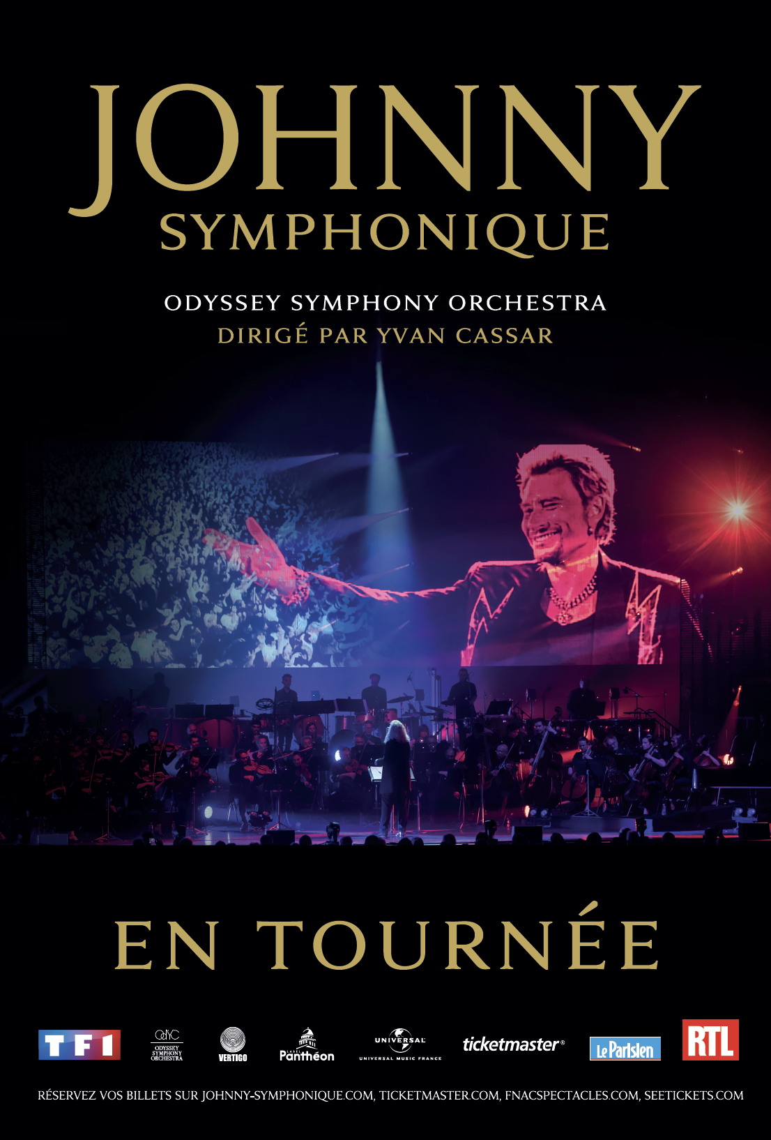 Promotional photograph of Concierto de Johnny Hallyday Tribute en Reims.