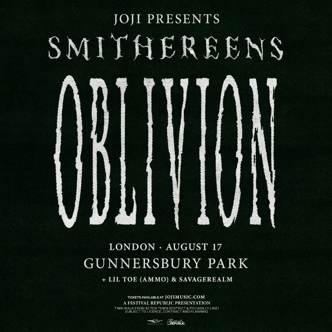 Fotografía promocional de Concierto de Joji en Londres