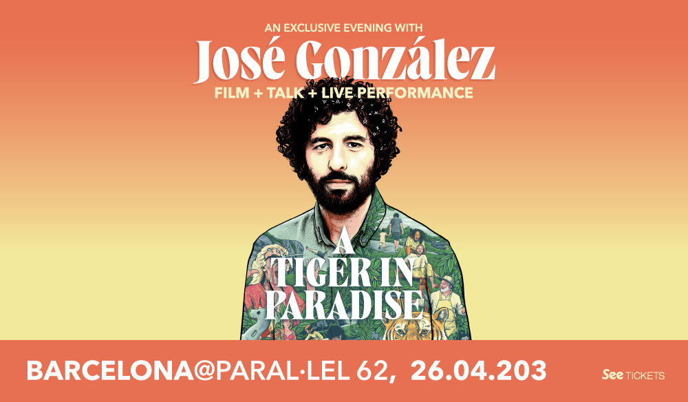 Fotografía promocional de Concierto de José González en Barcelona
