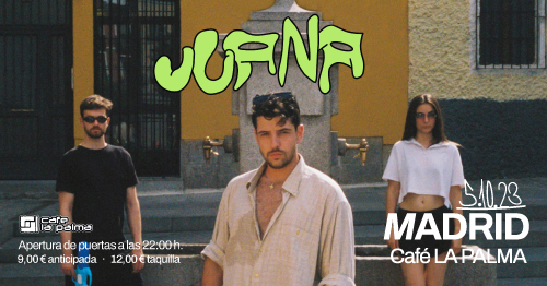 Fotografía promocional de Concierto de Juana en Madrid