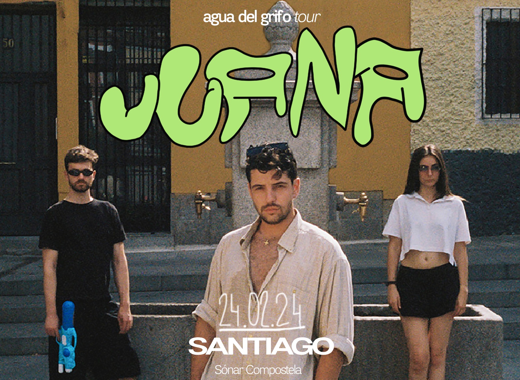Fotografía promocional de Concierto de Juana en Santiago