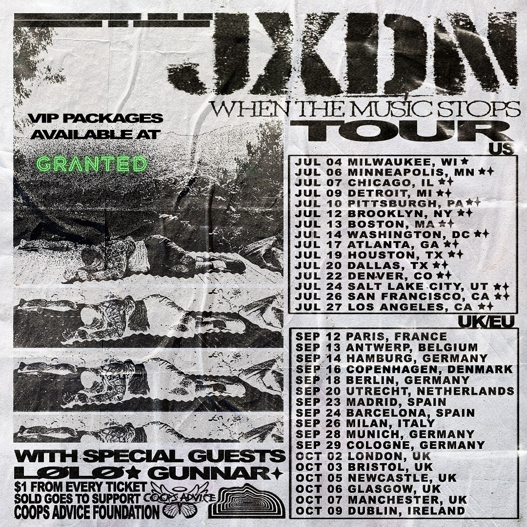 Promofoto von Concierto de Jxdn en Londres.
