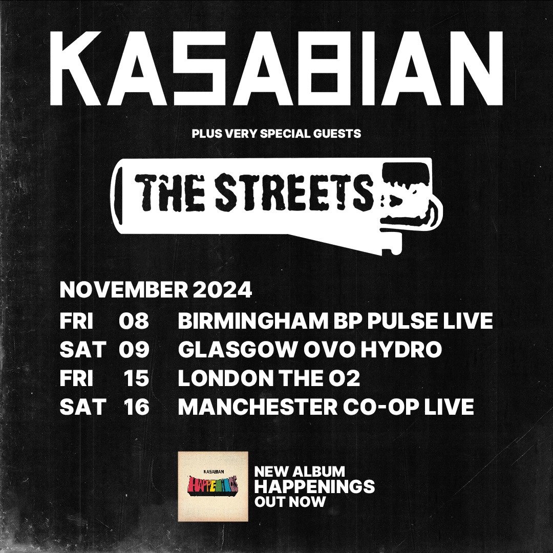 Promotional photograph of Concierto de Kasabian en Glasgow.