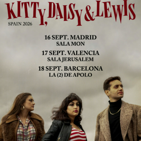 Fotografía promocional de Concierto de Kitty, Daisy and Lewis en Madrid