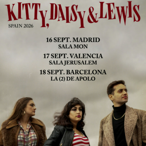 Fotografía promocional de Concierto de Kitty, Daisy and Lewis en Valencia