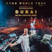 Promotional photograph of Concierto de Kygo en Dubai.
