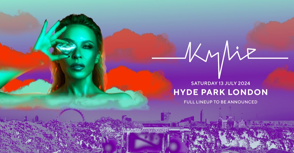 Promofoto von Concierto de Kylie Minogue en Londres | American Express presents BST Hyde Park.