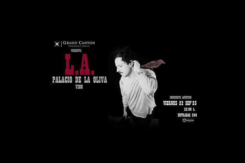 Fotografía promocional de Concierto de L.A. en Vigo