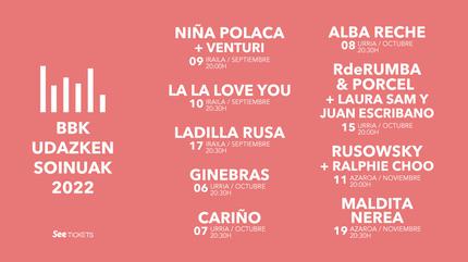 Concierto de La La Love You en Bilbao | BBK Udazken Soinuak 2022