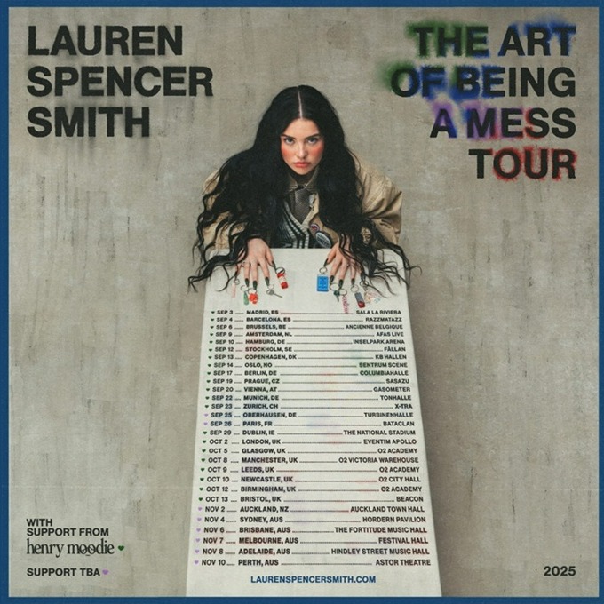 Promofoto von Concierto de Lauren Spencer-Smith en Oberhausen.