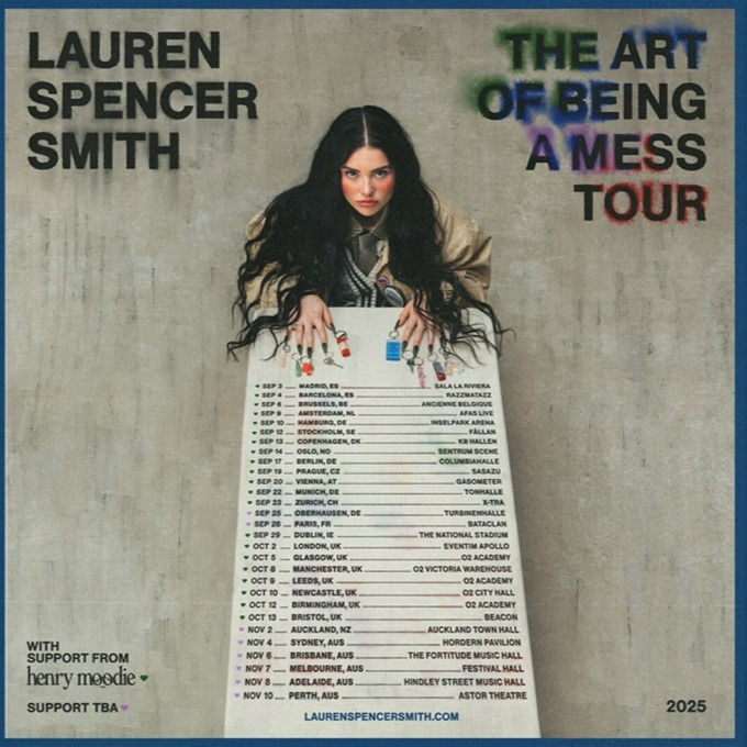 Fotografía promocional de Concierto de Lauren Spencer-Smith en París